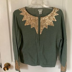 Tasha Polizzi sequined sweater - size M